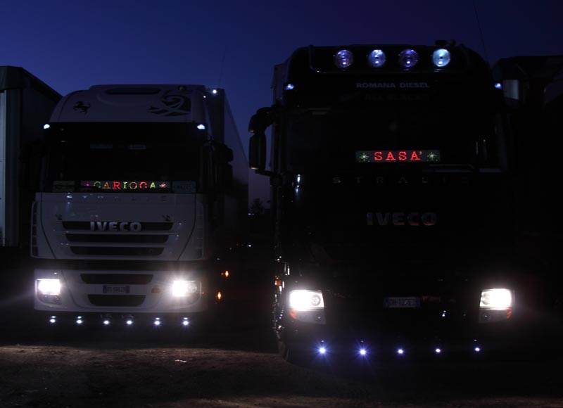 Miragliotta trasporti in tutta Italia, autoarticolati di propriet dell'azienda